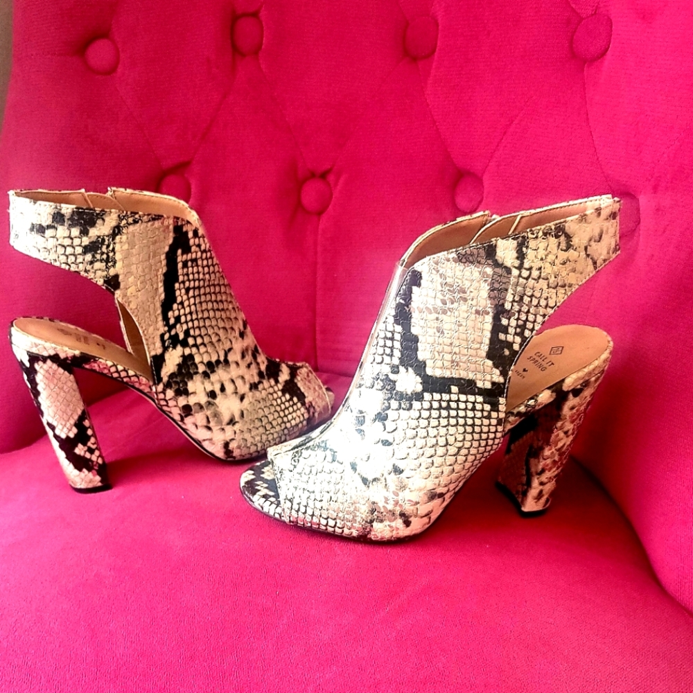 Booties open toe